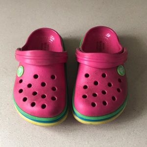 Toddler girl crocs